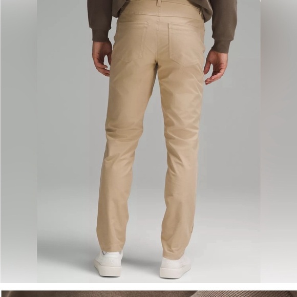 Lululemon men’s ABC Classic-Fit 5 Pocket Pant - NWT - size 32 in Trench Color - Picture 8 of 10
